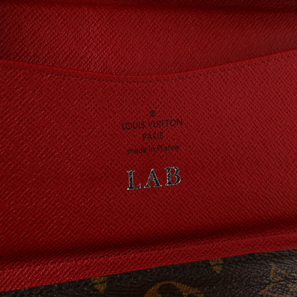 Louis Vuitton Monogram Josephine Wallet Red 7 of 7