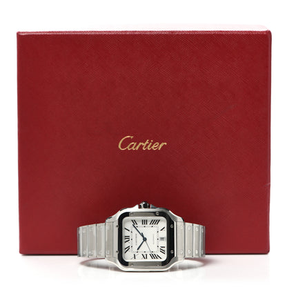 Cartier Stainless Steel 39.8mm Santos De Cartier Automatic Watch 6 of 6