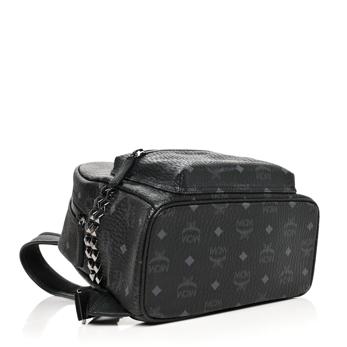 Visetos Small Side Stud Stark Backpack Black