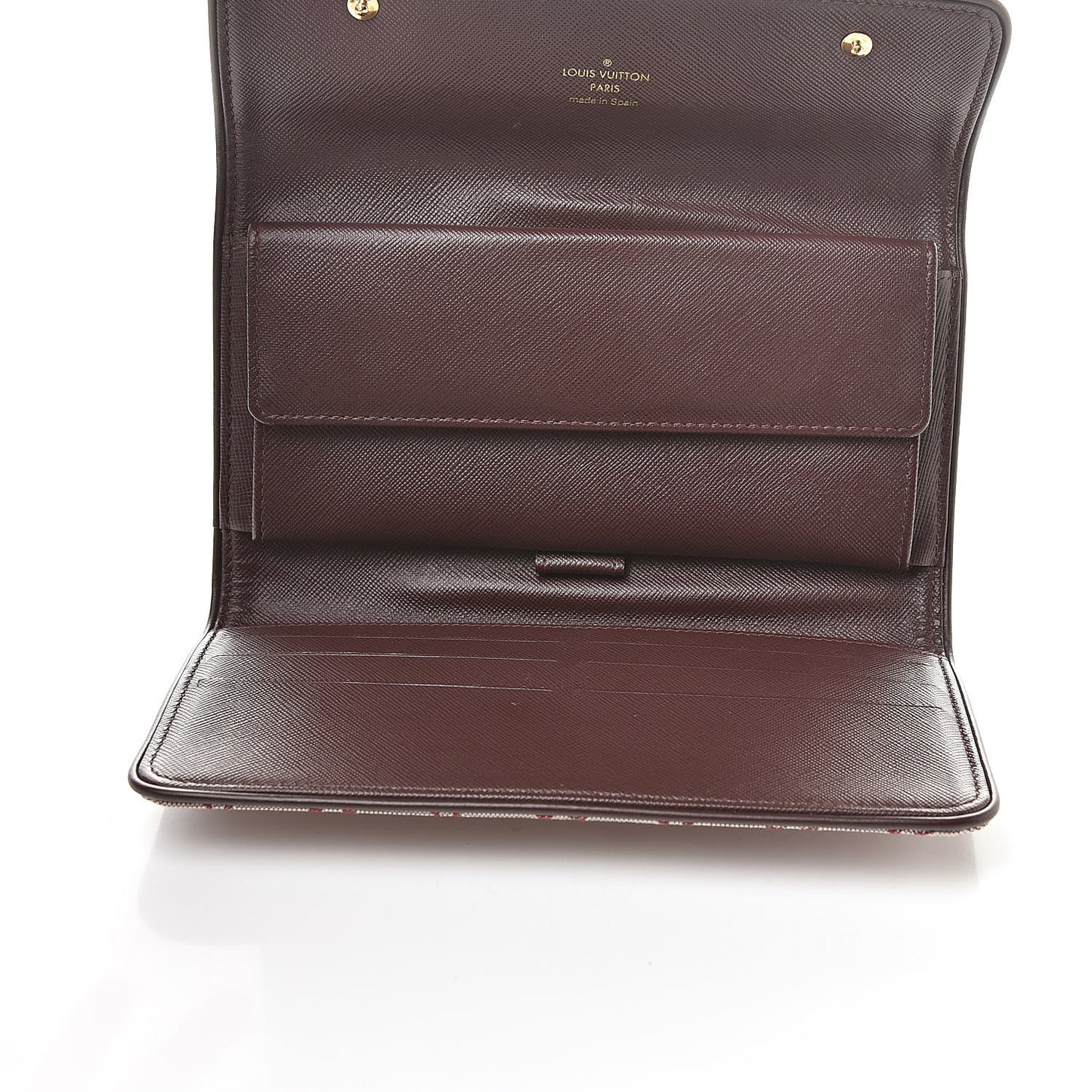 Mini Monogram Porte Tresor International Wallet Cherry
