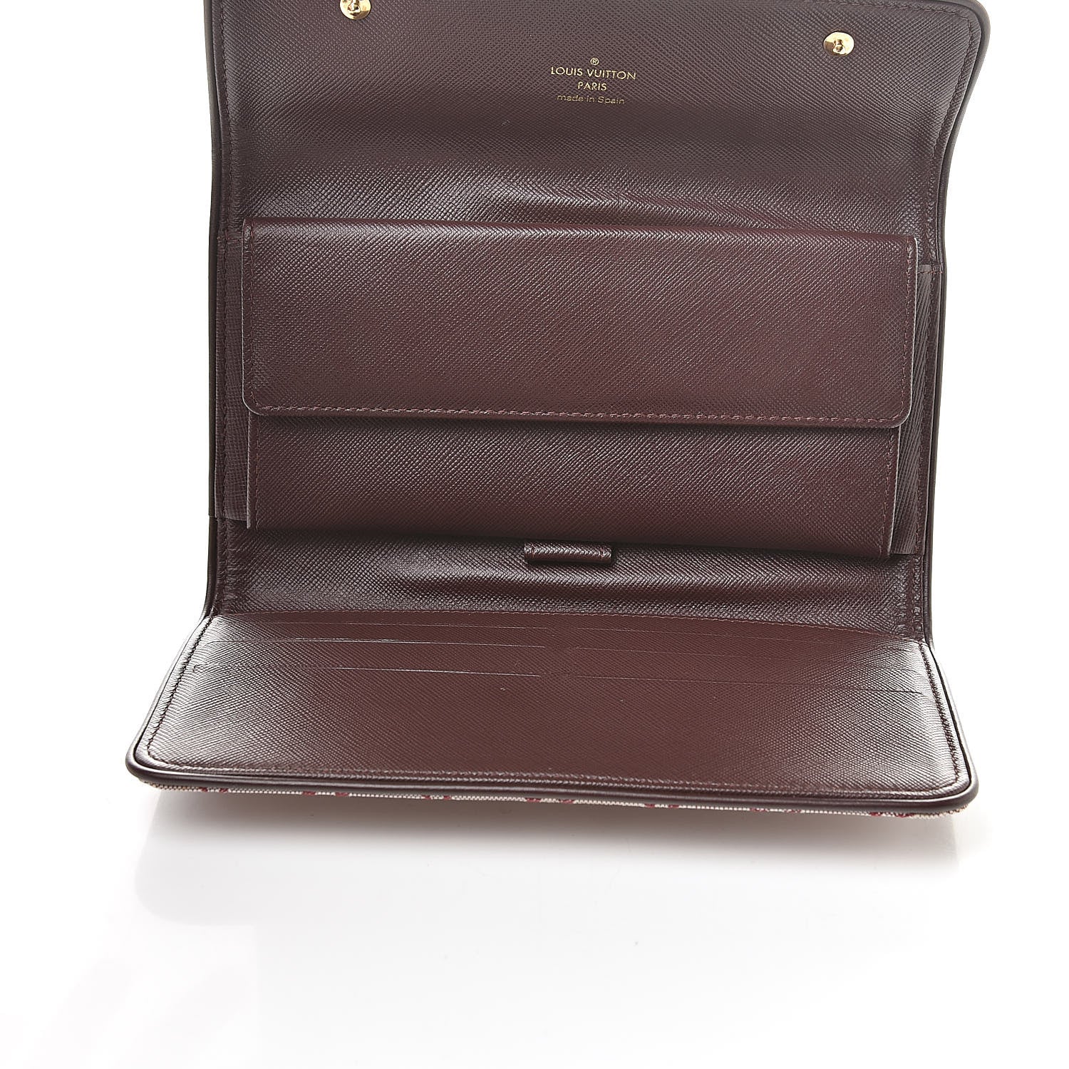 Louis Vuitton Mini Monogram Porte Tresor International Wallet Cherry 5 of 9