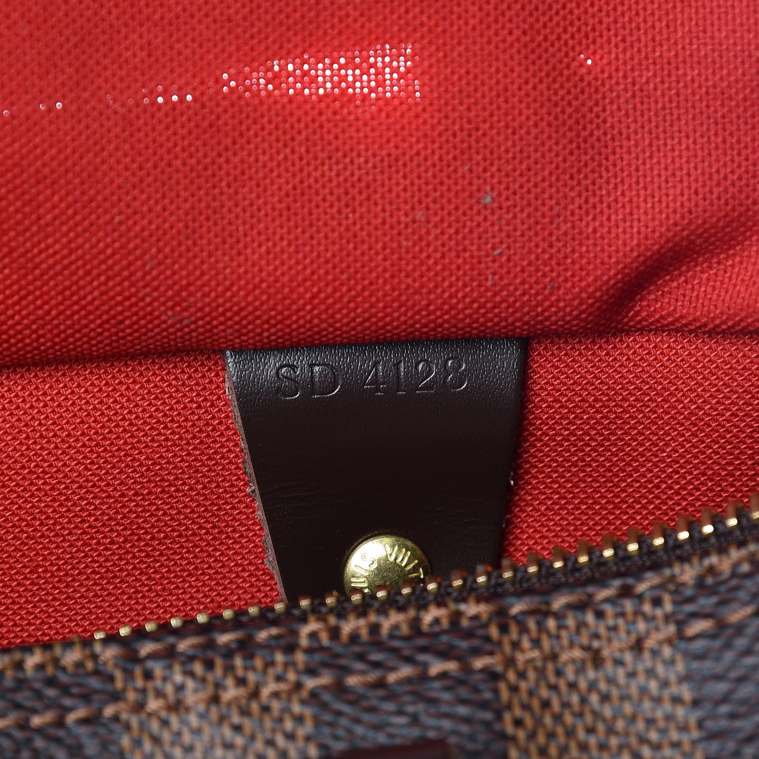 Louis Vuitton Damier Ebene Speedy 30 7 of 14