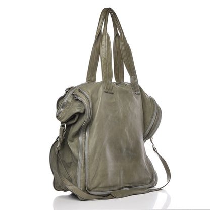 Alexander Wang Lambskin Trudy Tote Green 1 of 15
