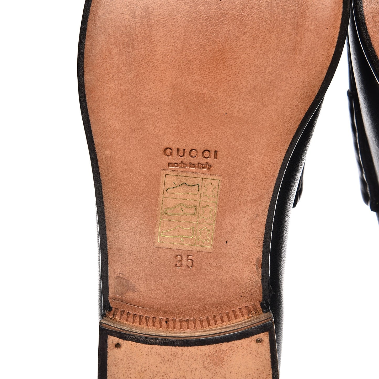 Calfskin Horsebit Loafers 35 Black