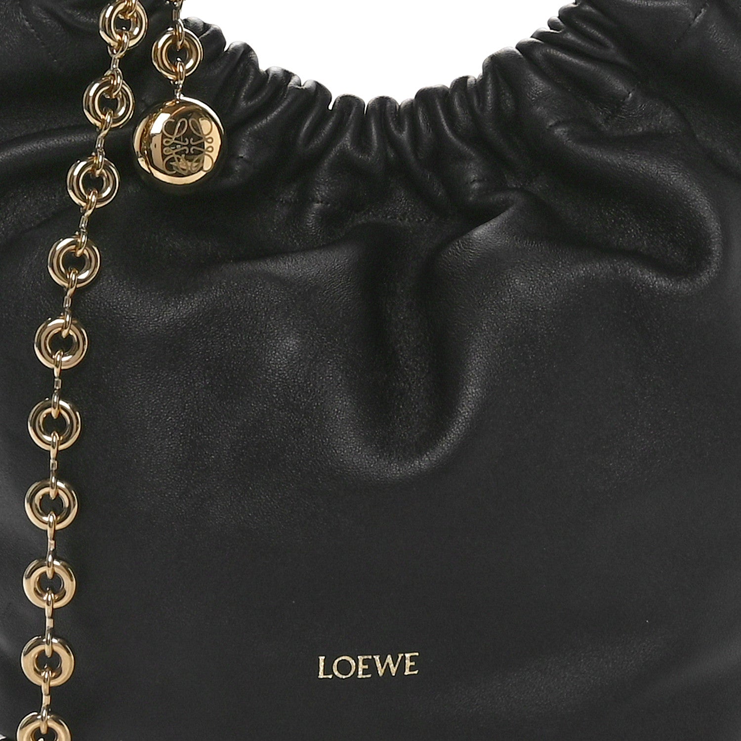 Loewe Nappa Small Squeeze Bag Black 7 of 9
