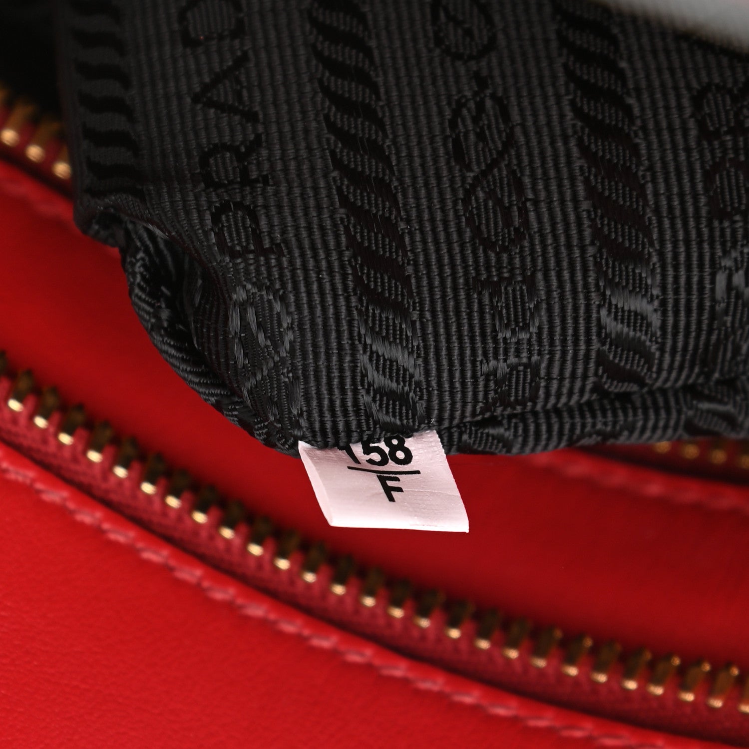 Prada Saffiano Soft Calfskin Double Handle Satchel Fuoco 7 of 10