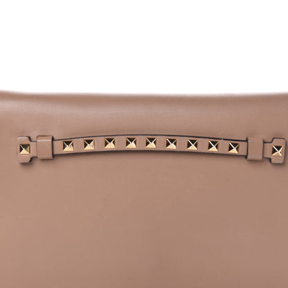 Valentino Garavani Nappa Rockstud Wristlet Clutch Alpaca 7 of 9