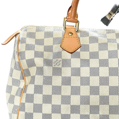 Louis Vuitton Damier Azur Speedy 30 19 of 19