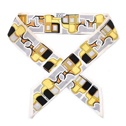 Hermes Silk Les Coupes Twilly 1 of 4