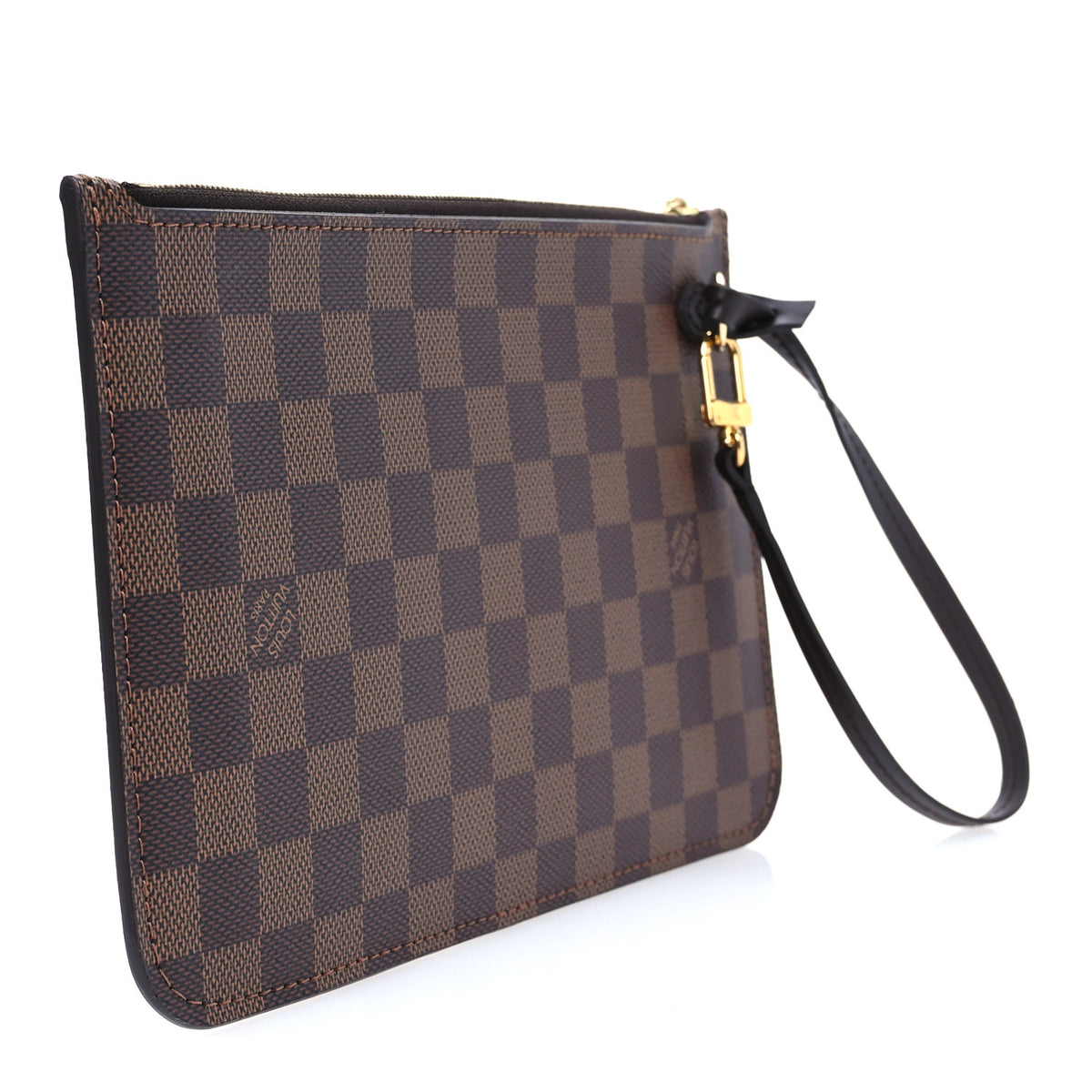 Louis Vuitton Damier Ebene Neverfull MM GM Pochette 3 of 7
