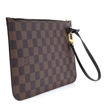 Louis Vuitton Damier Ebene Neverfull MM GM Pochette 3 of 7