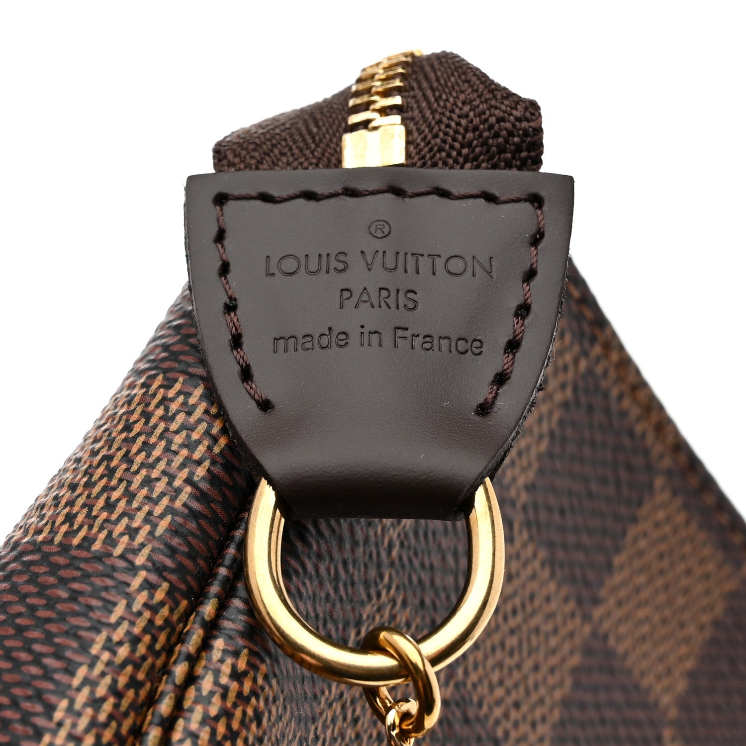Louis Vuitton Damier Ebene Mini Pochette Accessories 6 of 8