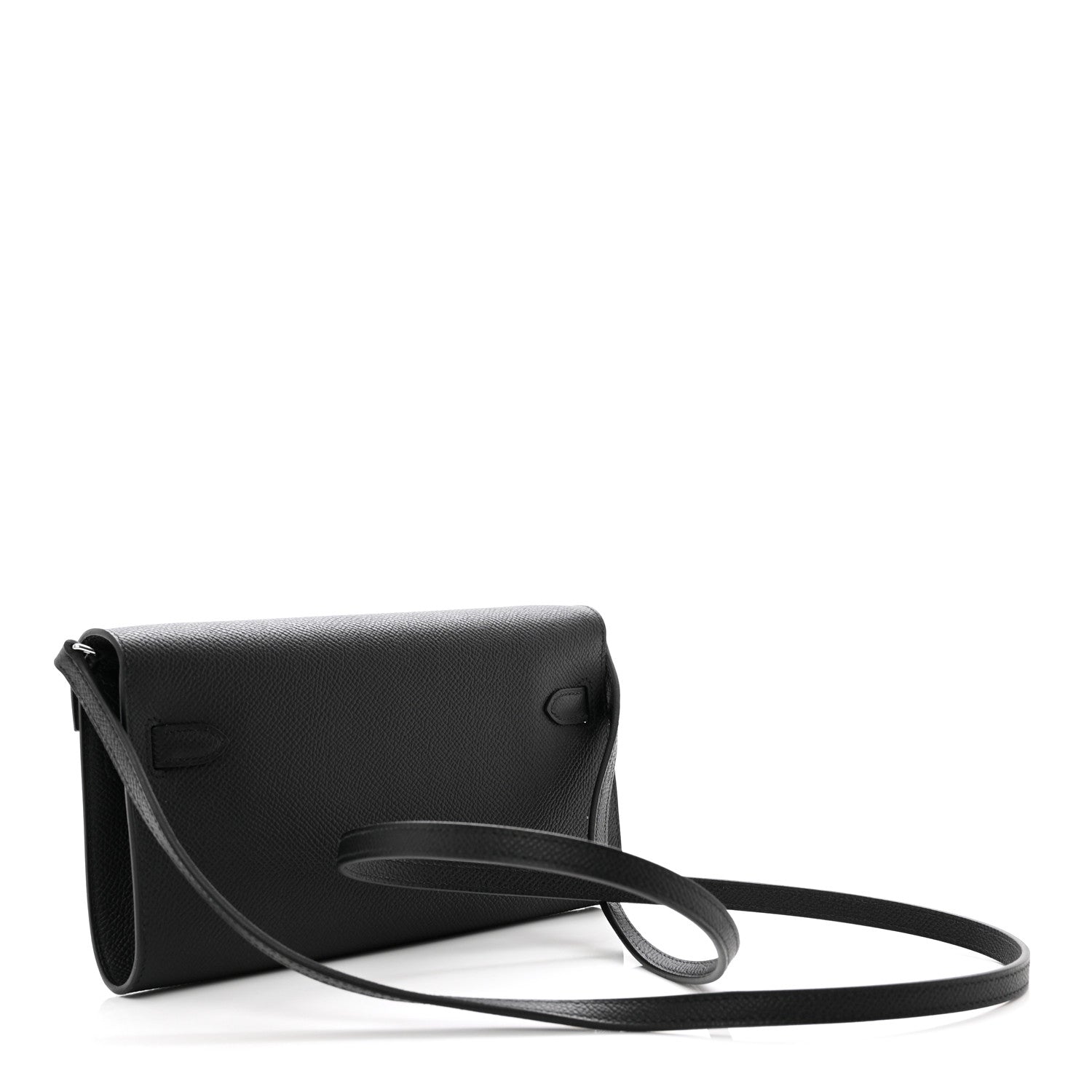 Hermes Epsom Kelly Wallet To Go Black 3 of 9
