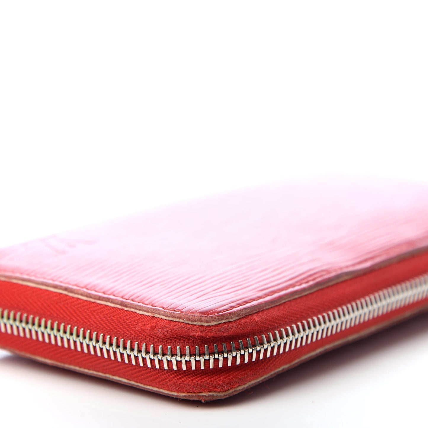Epi Zippy Wallet Rouge