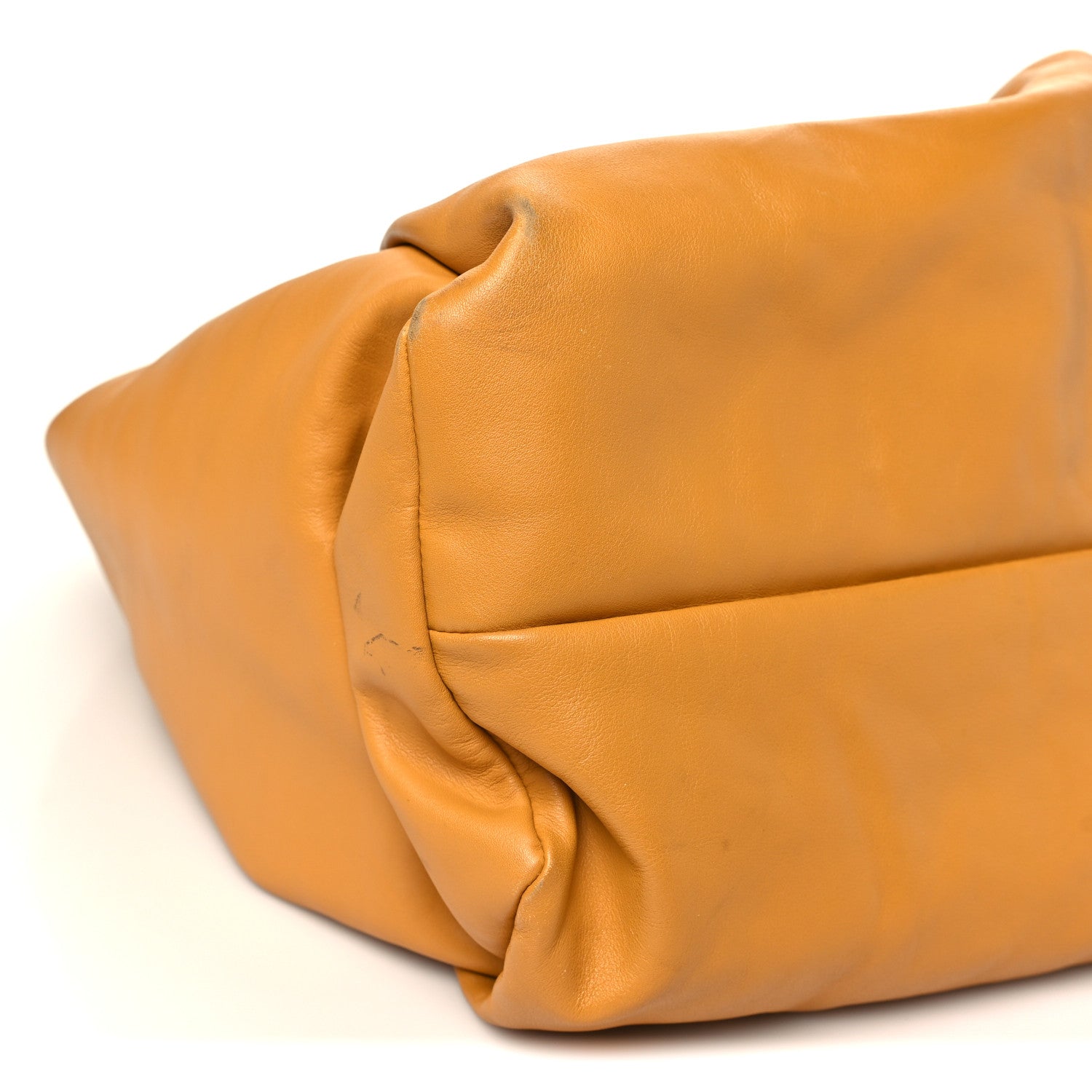 Bottega Veneta Smooth Butter Calfskin Large The Shoulder Pouch Butterscotch 8 of 9