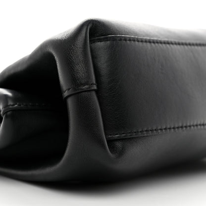 Bottega Veneta Calfskin Small The Point Triangle Bag Black 8 of 10