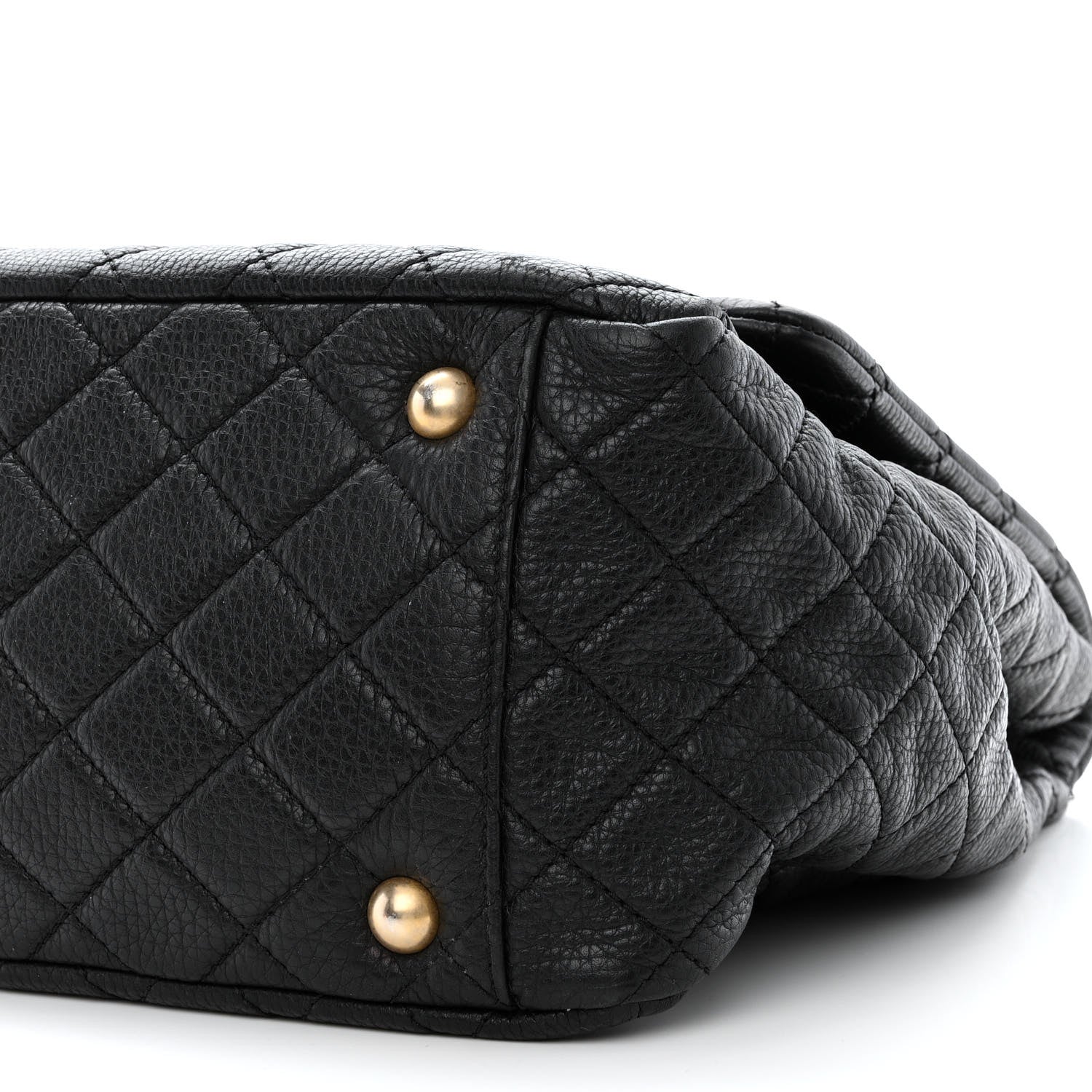 Chanel Calfskin Quilted XXL Travel Flap Bag Black 11 of 11