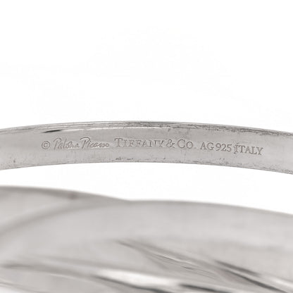Tiffany Sterling Silver Paloma's Melody 5 Bangle Bracelet 3 of 4