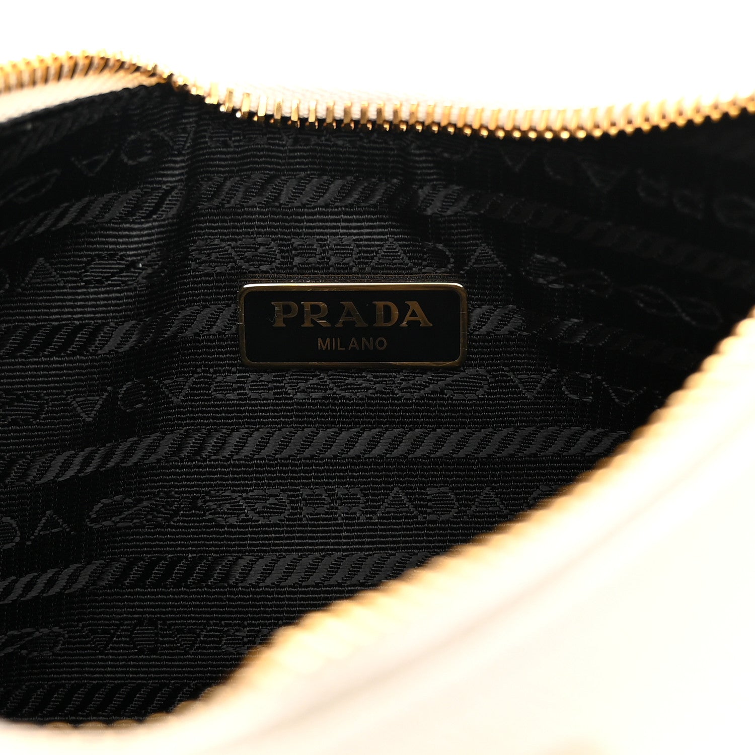 Prada Saffiano Lux Mini Re-Edition Shoulder Bag White 6 of 11