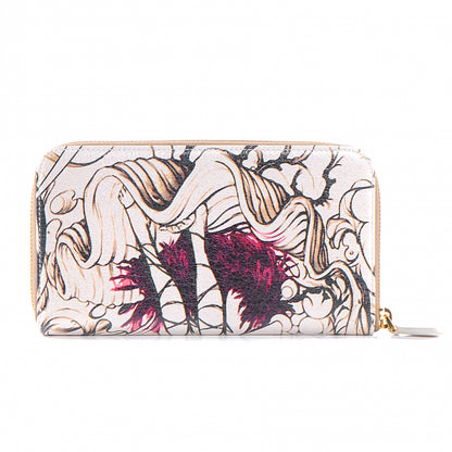 Prada X JAMES JEAN Cervo Lux Fairy Print Zip Around Wallet 5 of 9