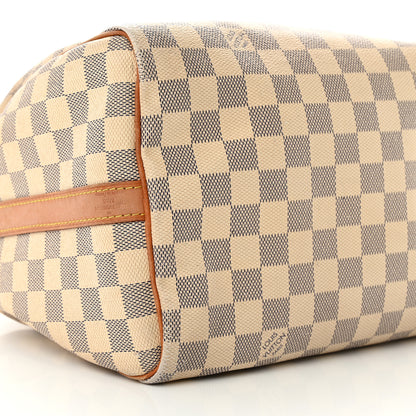 Louis Vuitton Damier Azur Speedy Bandouliere 30 8 of 17