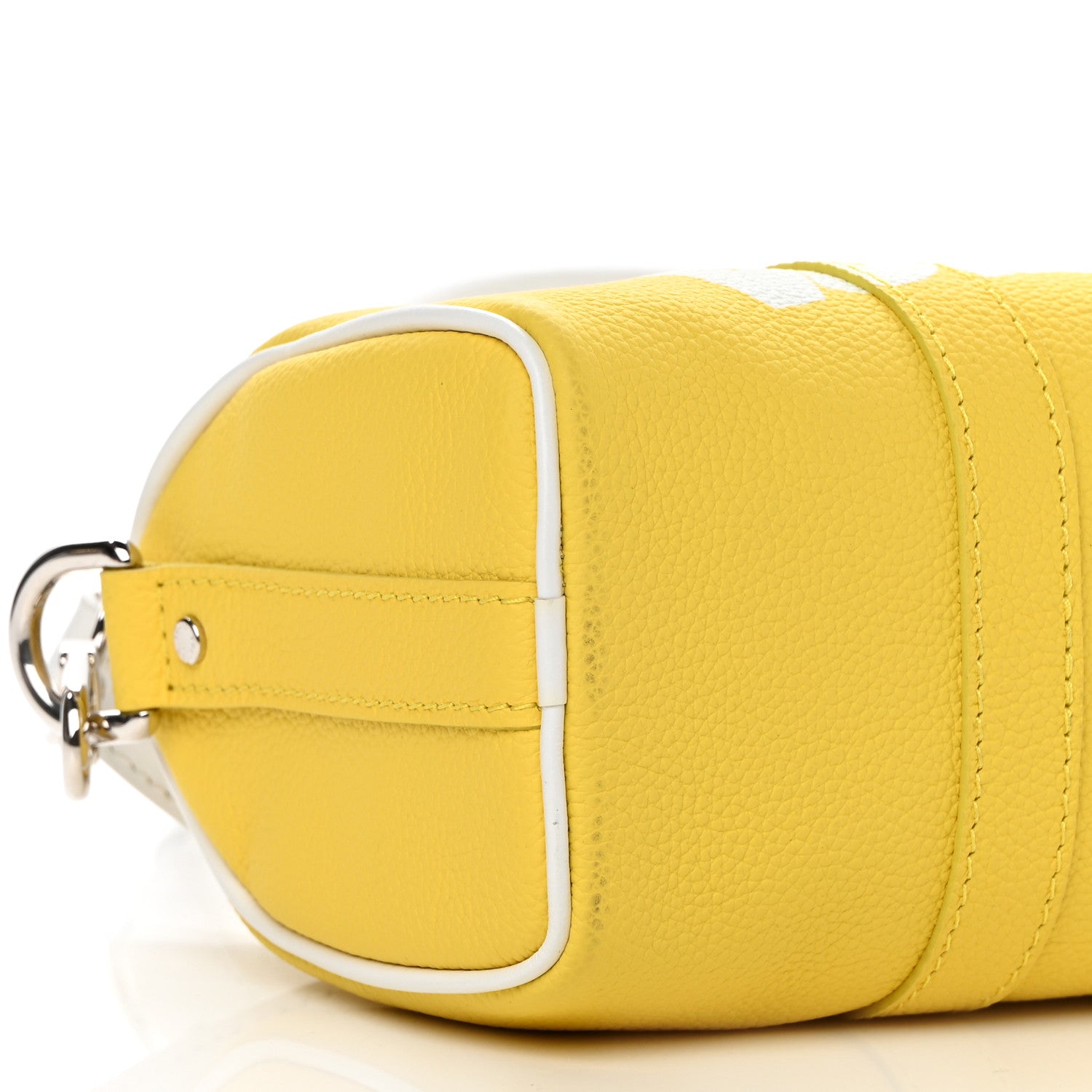 Louis Vuitton Taurillon Everyday LV Keepall XS Yellow 8 of 10