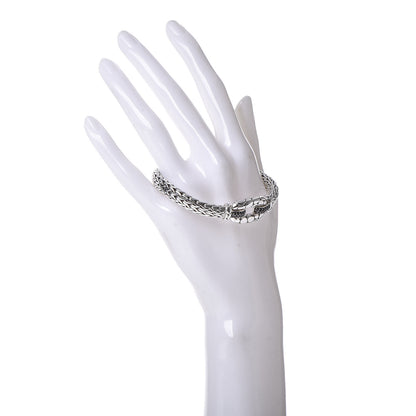John Hardy Sterling Silver Black Sapphire Kali Station Bracelet 2 of 6