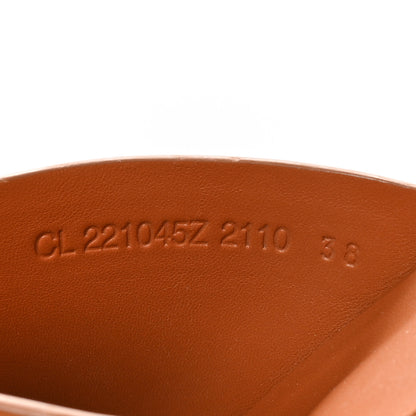 Hermes Calfskin Ellipse Mules 38 Marron Glaise 7 of 8
