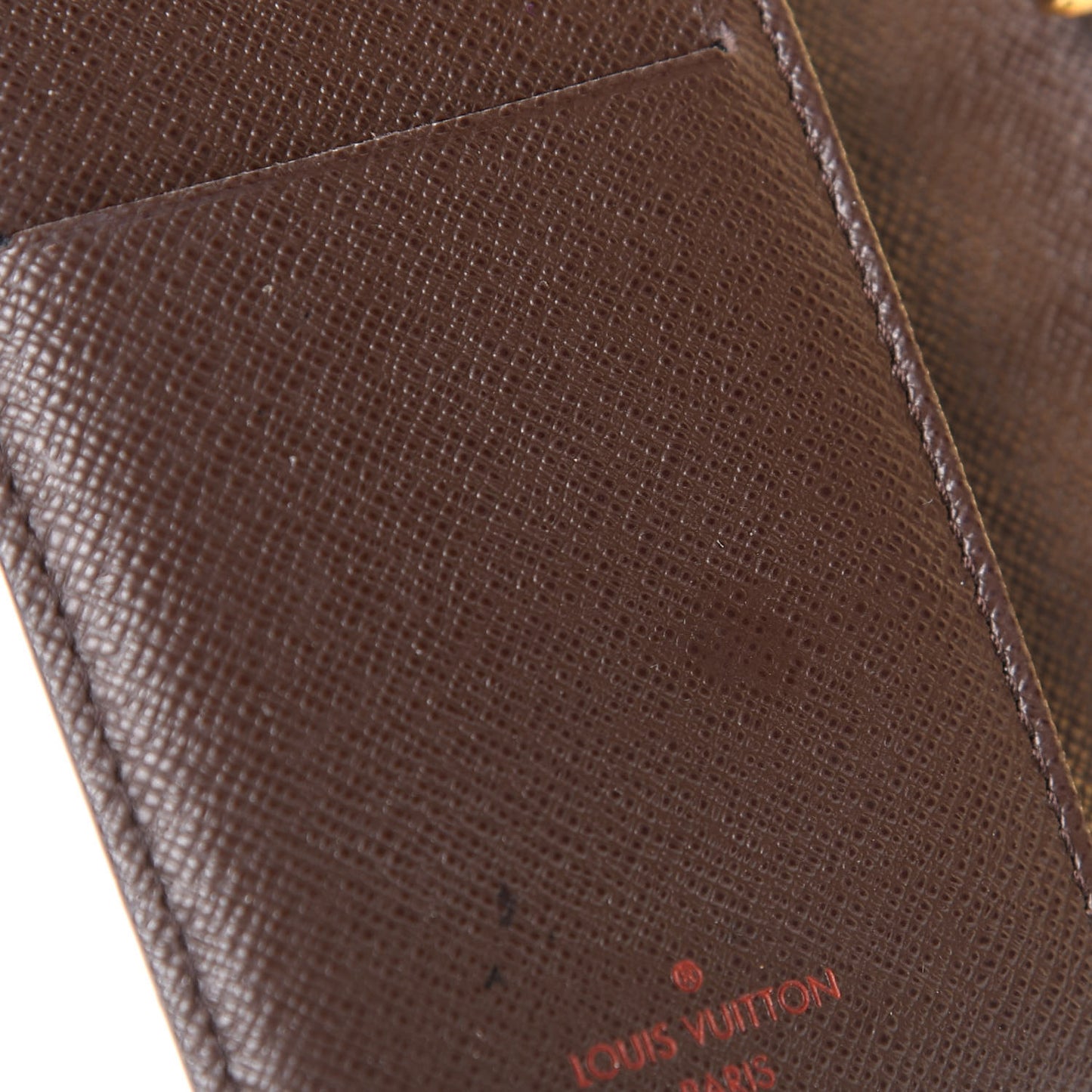 Damier Ebene Small Ring Agenda Cover