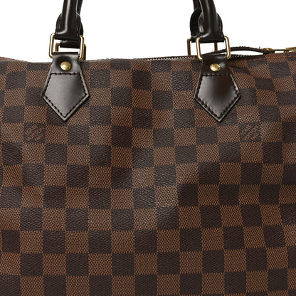 Louis Vuitton Damier Ebene Speedy 30 8 of 10