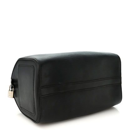 Louis Vuitton Epi Speedy 25 Black 4 of 9