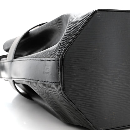 Louis Vuitton Epi Sac D'Epaule Black 8 of 11