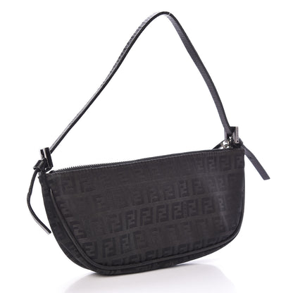 Fendi Zucchino Pochette Black 3 of 9