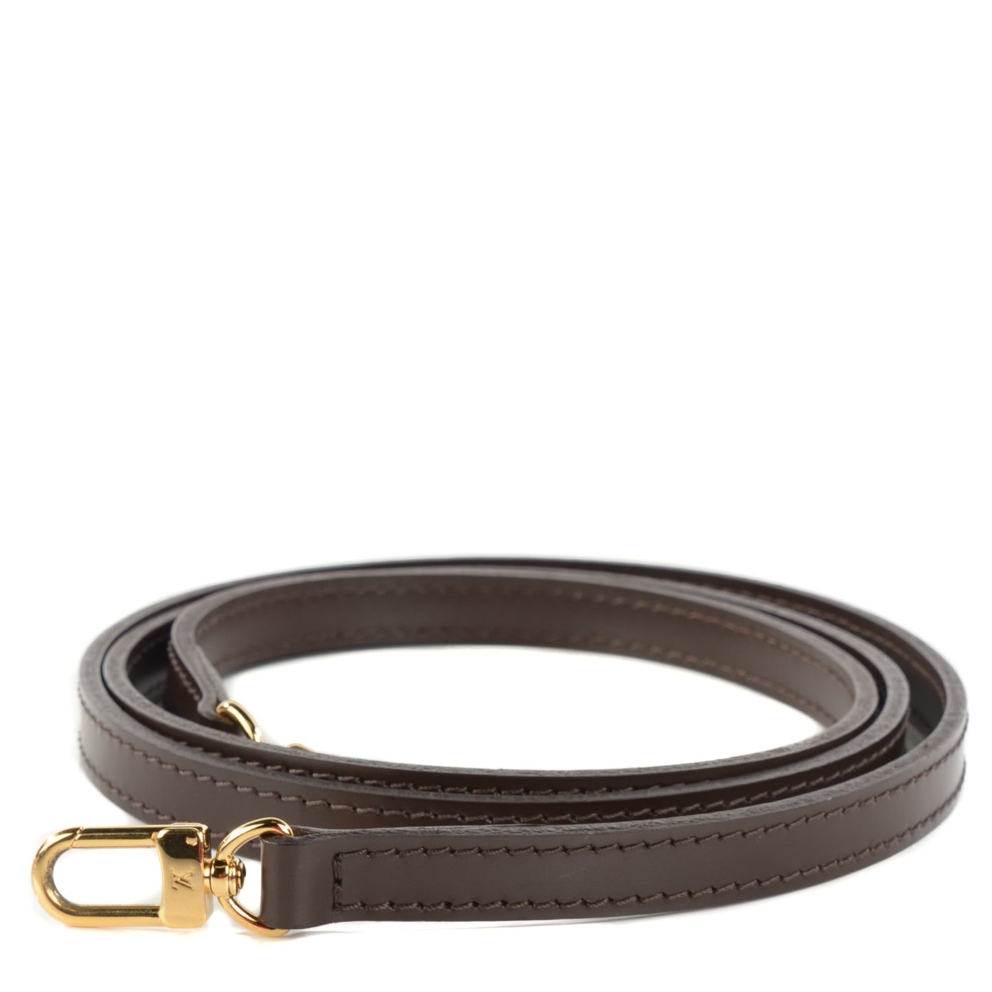 Calfskin Shoulder Strap Brown