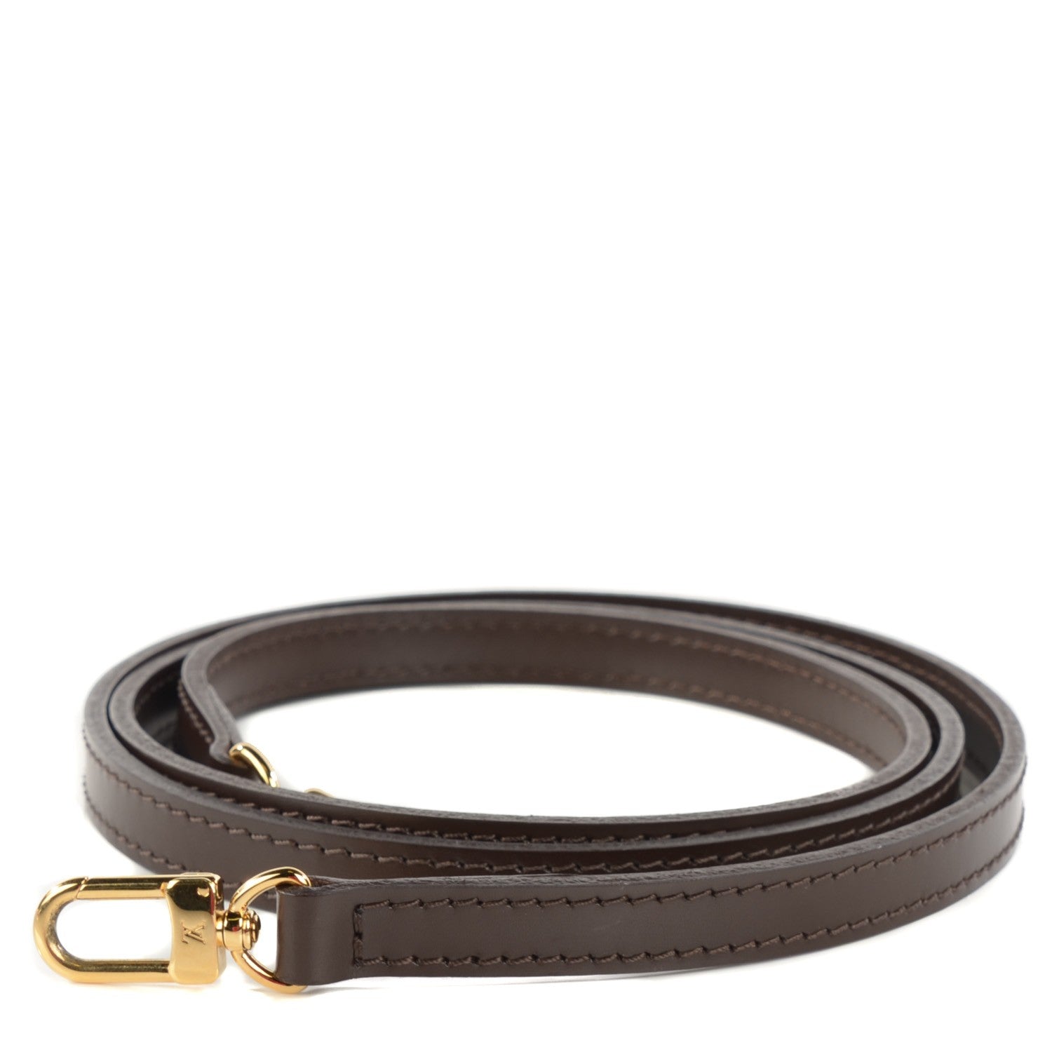 Louis Vuitton Calfskin Shoulder Strap Brown 1 of 3