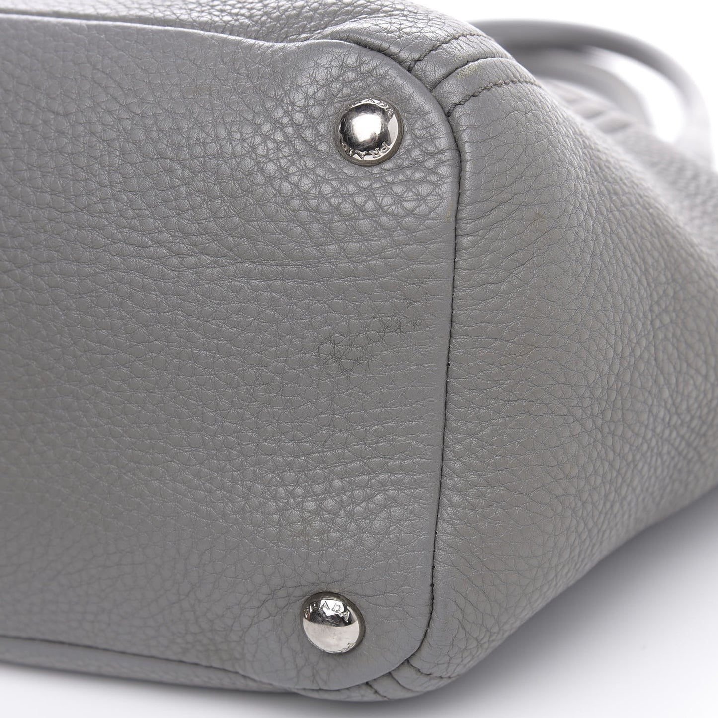 Vitello Daino Side Pocket Tote Marmo