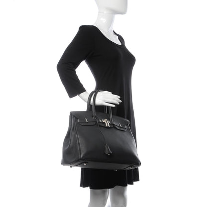 Hermes Togo Birkin 35 Plomb 2 of 29
