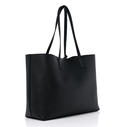 Saint Laurent Calfskin Large Shopping Tote Black 3 of 12