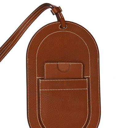 Hermes Barenia Faubourg In-The-Loop Phone To Go GM Case Fauve 9 of 12