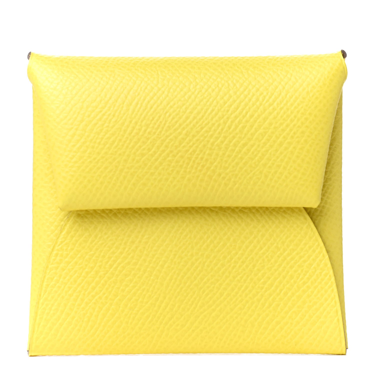 Hermes Epsom Bastia Coin Purse Lime 1 of 4