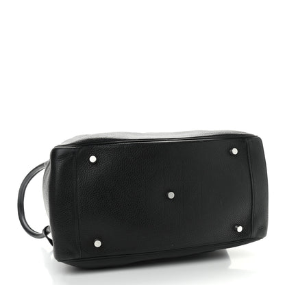 Hermes Taurillon Clemence Lindy 34 Black 4 of 12