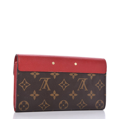 Louis Vuitton Monogram Pallas Wallet Cherry 3 of 9