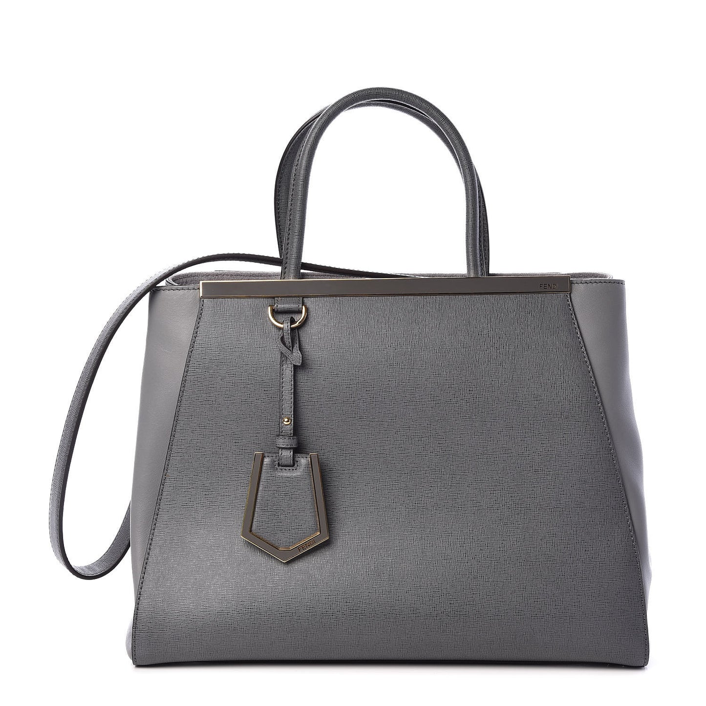 Vitello Elite Flamingo Regular 2Jours Tote Grigio Grigio Chiaro