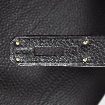 Hermes Togo Kelly 35 Black 8 of 9