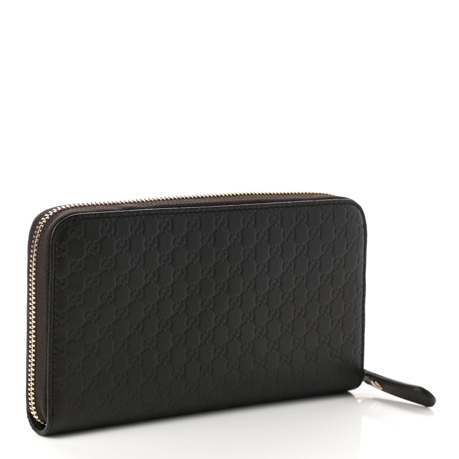 Gucci Microguccissima Large Zip Around Organizer Wallet Brown 3 of 8
