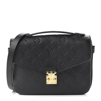 Louis Vuitton Empreinte Pochette Metis Black 1 of 10