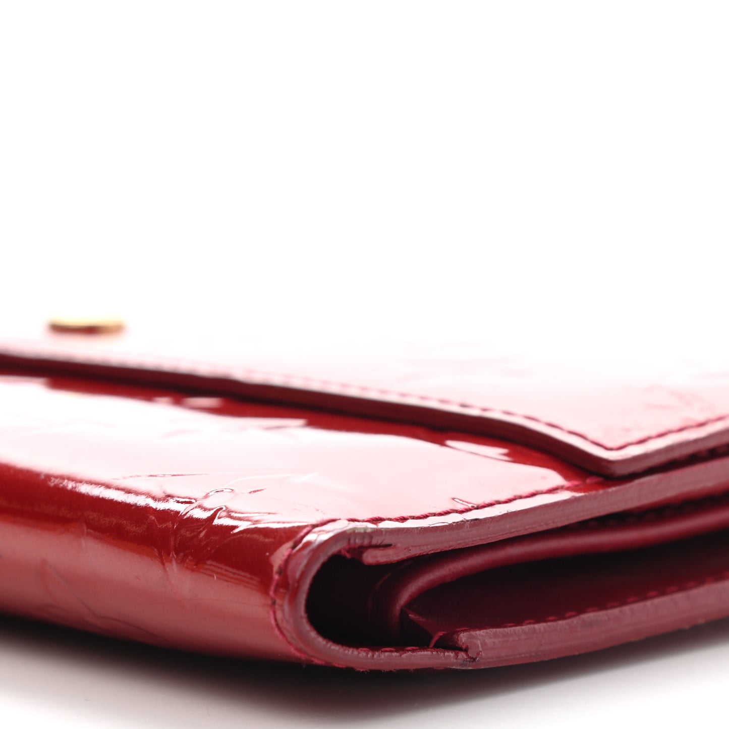 Vernis Porte Tresor International Wallet Pomme D'Amour