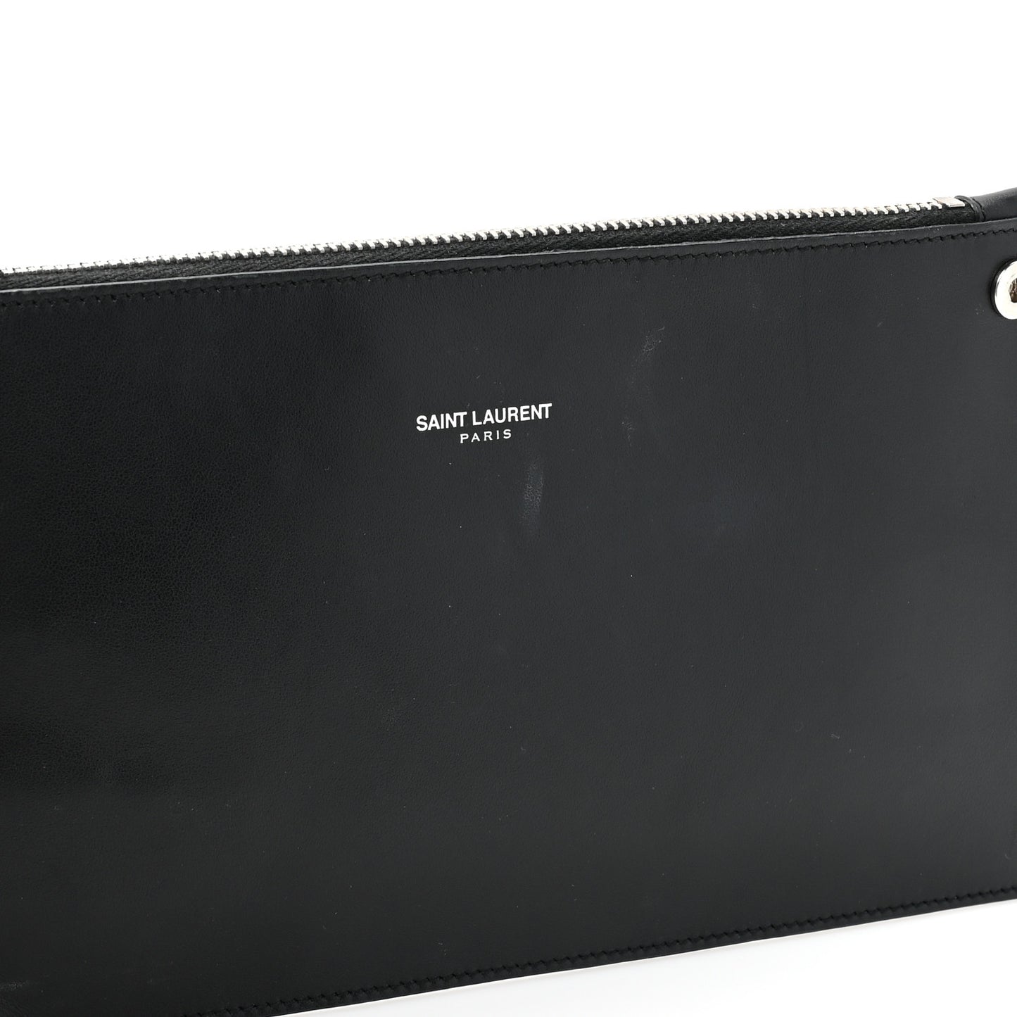 SAINT LAURENT Grained Calfskin Baby Sac De Jour Black