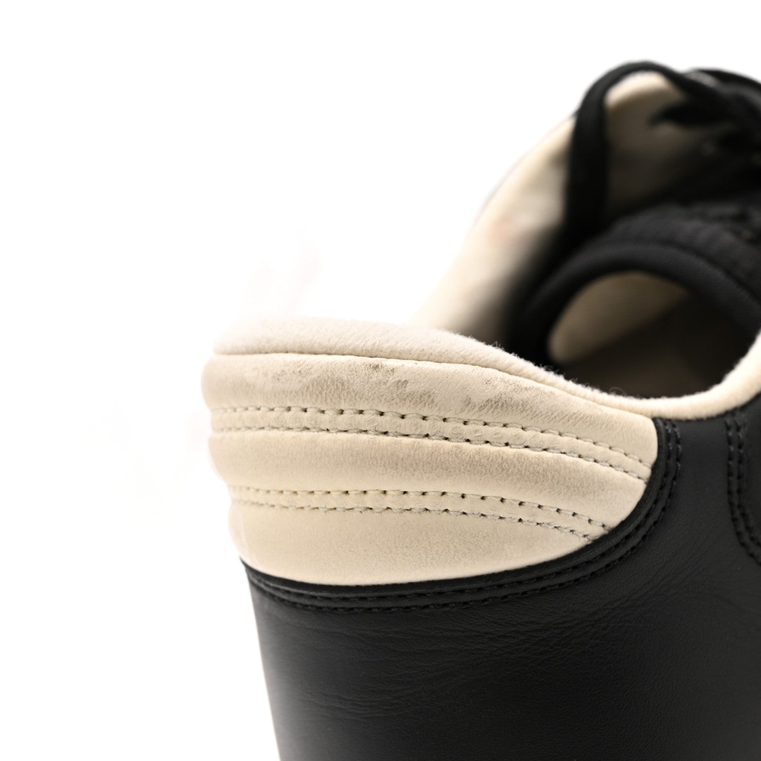 Gucci Dali Soft Calfskin Mens Mac80 Sneakers 10.5 Black White 12 of 14