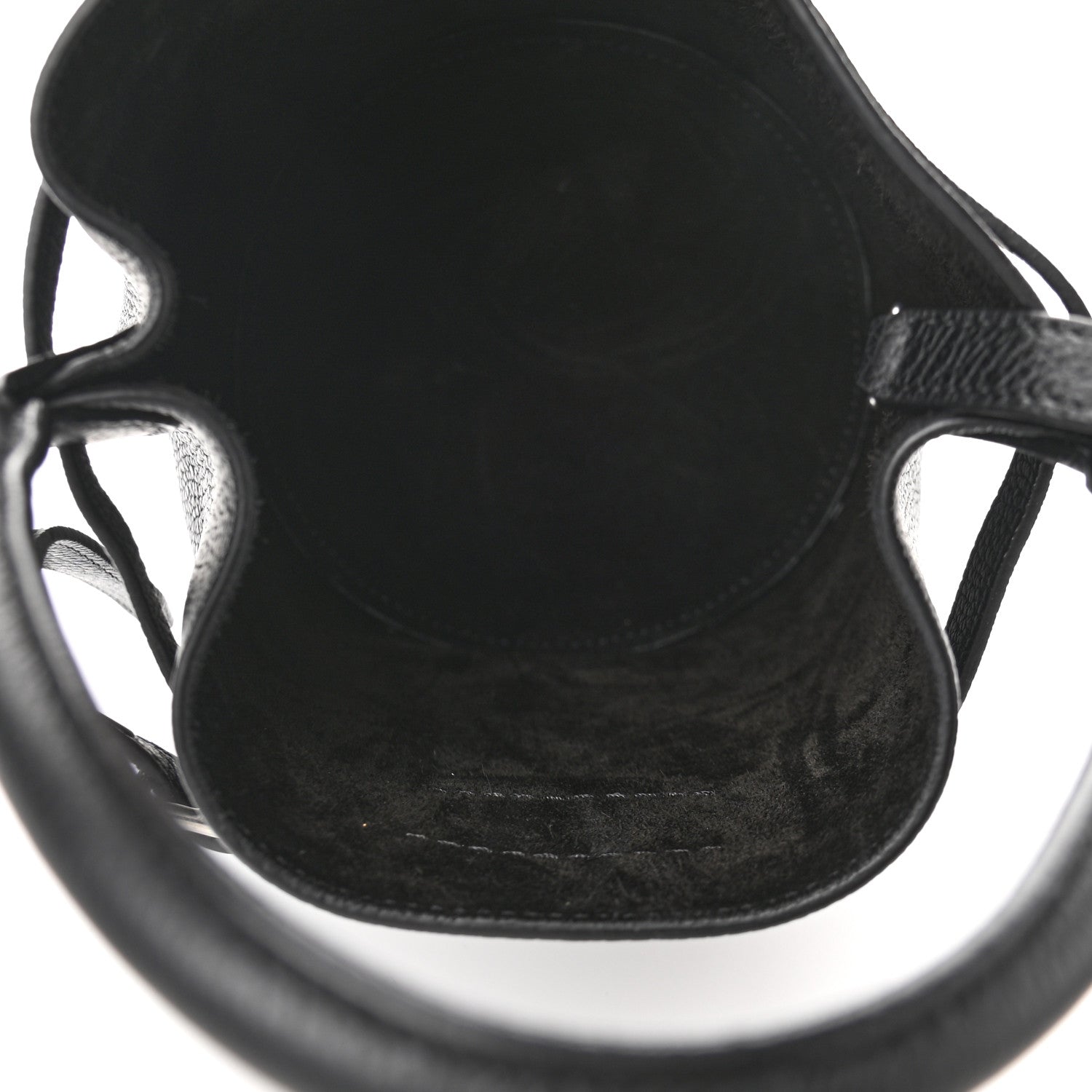 Celine Supple Grained Calfskin Nano Big Bag Bucket Black 5 of 10